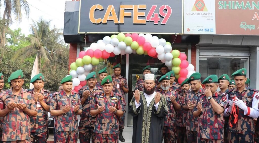 ঝুমঝুমপুরে বিজিবি-র তত্ত্বাবধানে ‘Cafe49’-এর শুভ যাত্রা শুরু