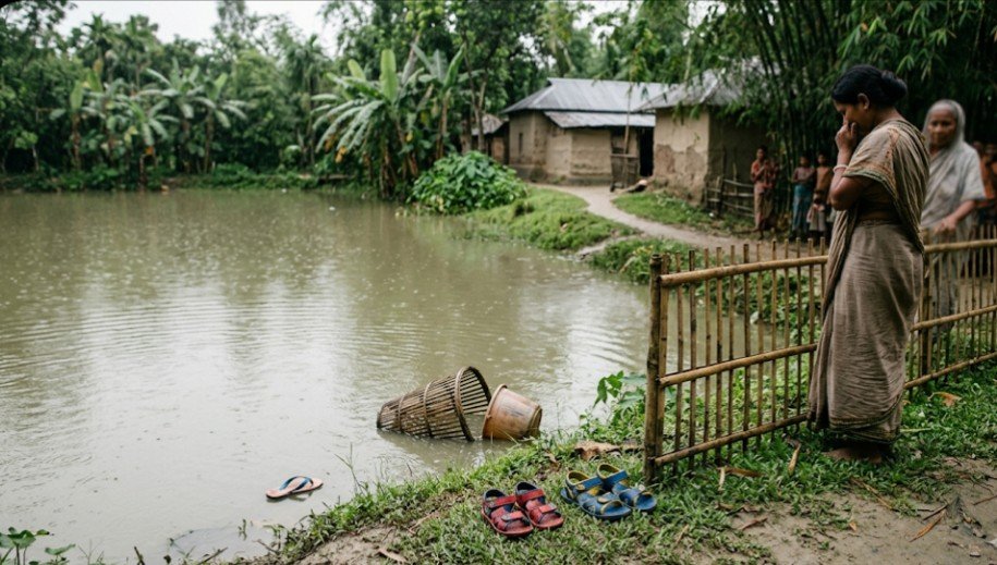 মায়ের ভাত খাওয়ার সেই কয়েক মিনিটই কেড়ে নিল দুই ভাই-বোনের প্রাণ!