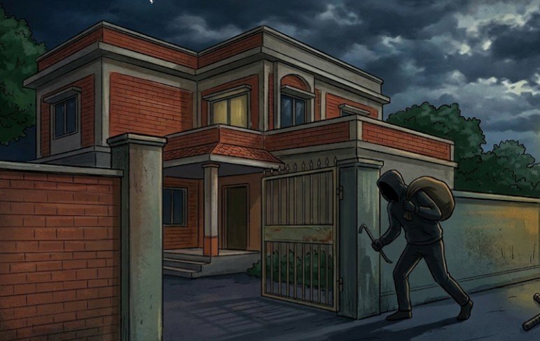 খোদ পুলিশ প্রধান আইজিপির বাড়িতে চোরের হানা : তামার তার লুট !