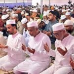 কেন্দ্রীয় ঈদগাহে মুসল্লিদের মিলনমেলা