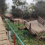 কুয়াকাটায় পর্যটকদের মরণফাঁদ ‘সাধুর ব্রিজ’ : ২বছর ধরে আশ্বাসের ভিড়ে বন্দি নতুন সেতু