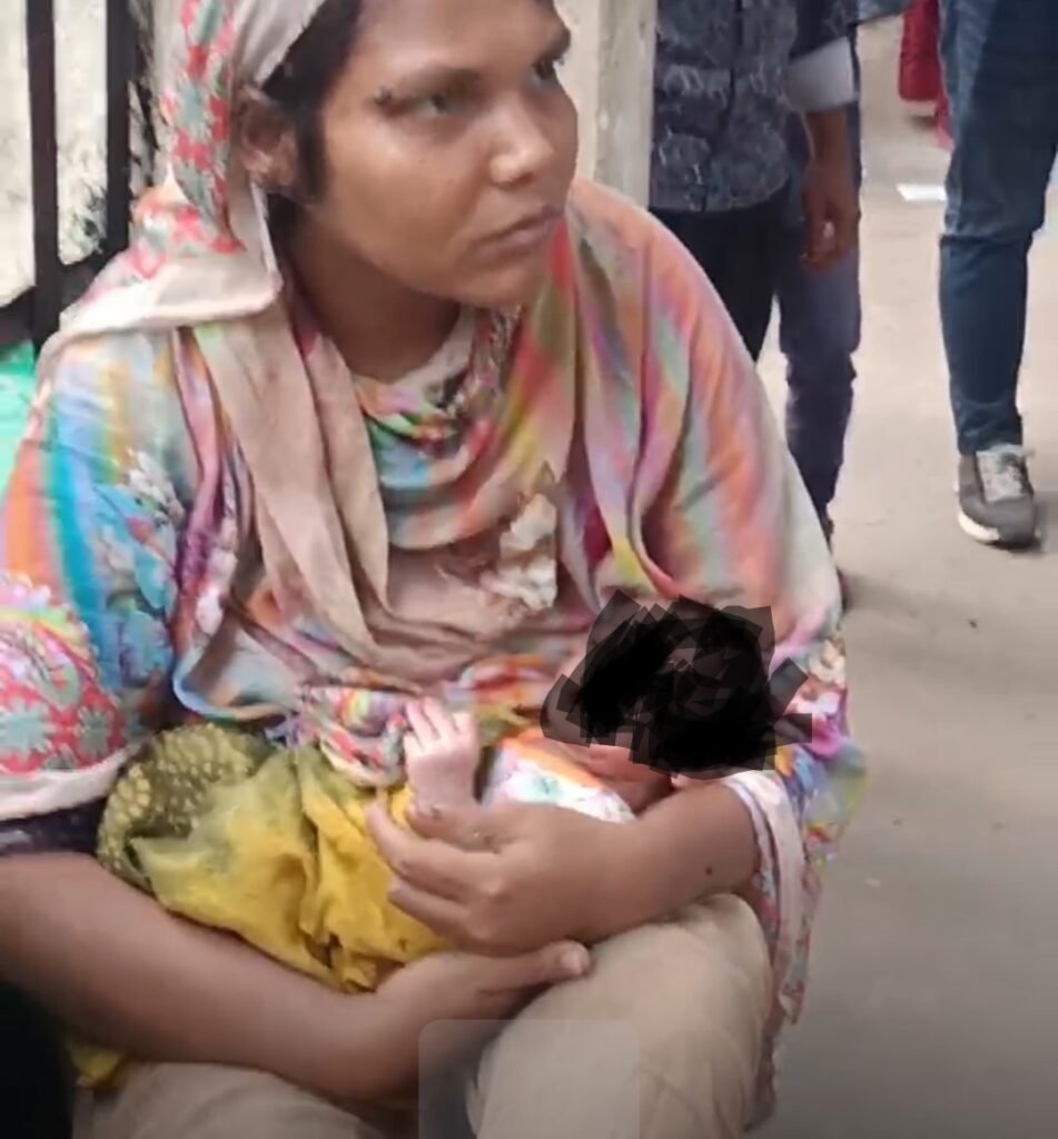 জন্মদাতার হাতেই পঙ্গু হলো নবজাতক