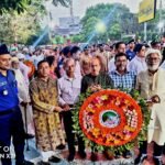 শহীদ স্মরণে ঝিনাইদহ প্রেসক্লাবের শ্রদ্ধা নিবেদন