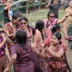 কুয়াকাটায় রাখাইনদের জলকেলি উৎসব