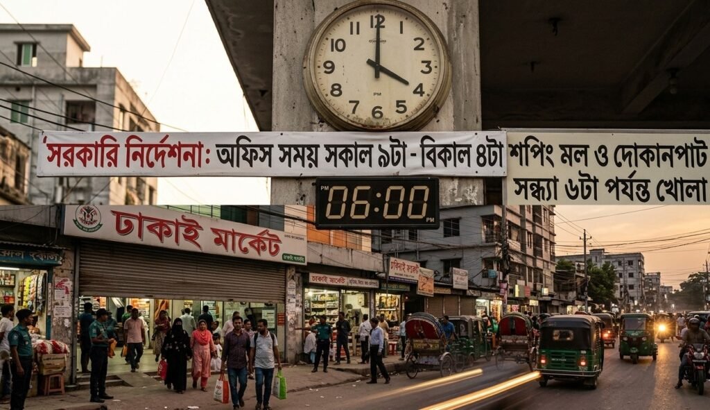 রোববার থেকে পাল্টে যাচ্ছে অফিসের সময়সূচি