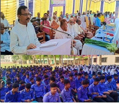 এসএসসি পরীক্ষার্থীদের বিদায় ও সংবর্ধনা অনুষ্ঠিত