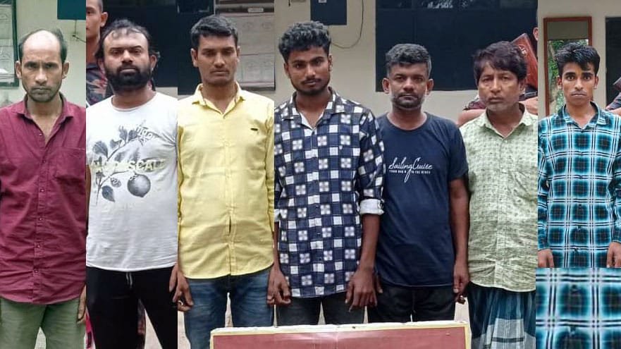 ভারতীয় নাগরিকসহ আটক ১১