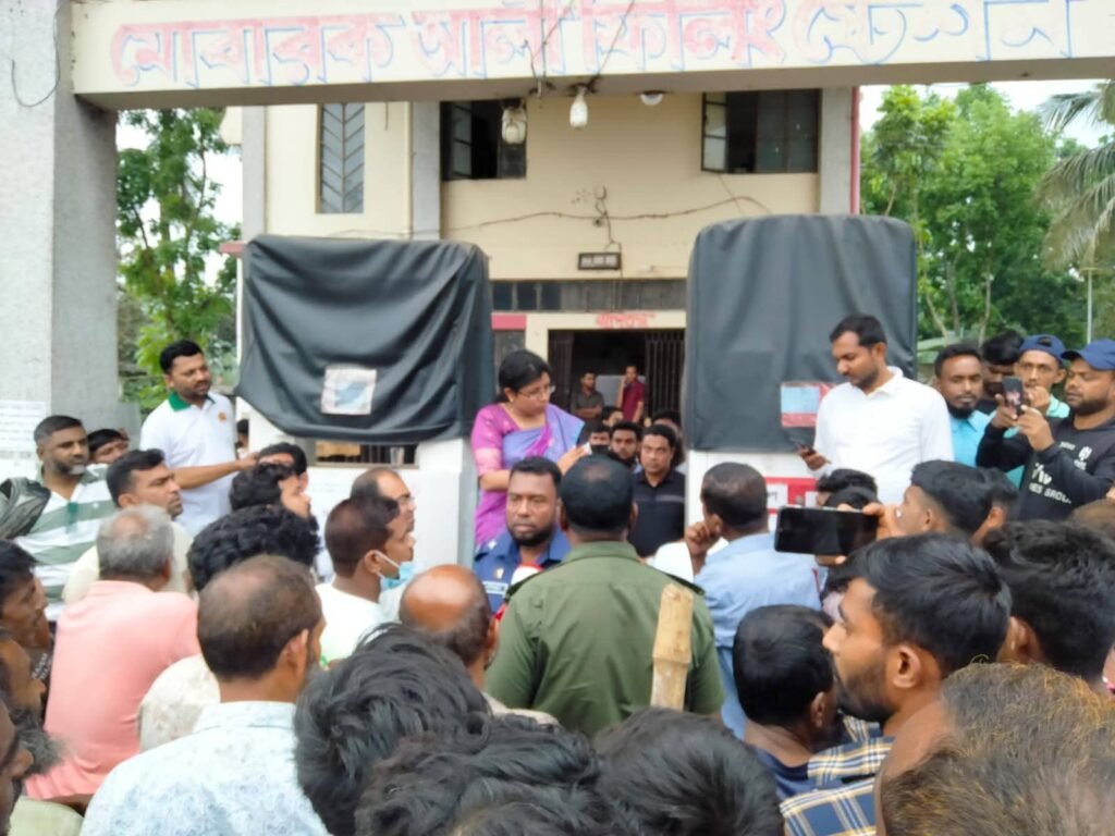 ফিলিং স্টেশনে ২০ হাজার টাকা জরিমানা