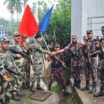 বেনাপোল সীমান্তে বিজিবি-বিএসএফ পতাকা বৈঠক