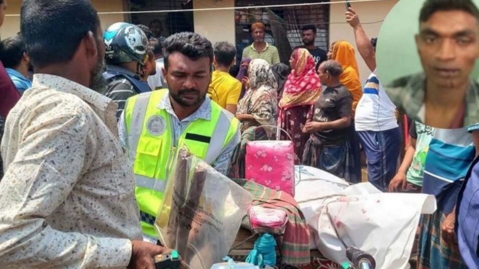 নেশার টাকার জন্য মাকে পিটিয়ে হত্যা !