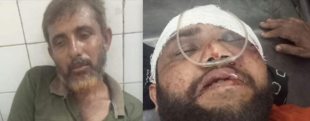 প্রতিপক্ষের হামলায় পিতা পুত্র আহত