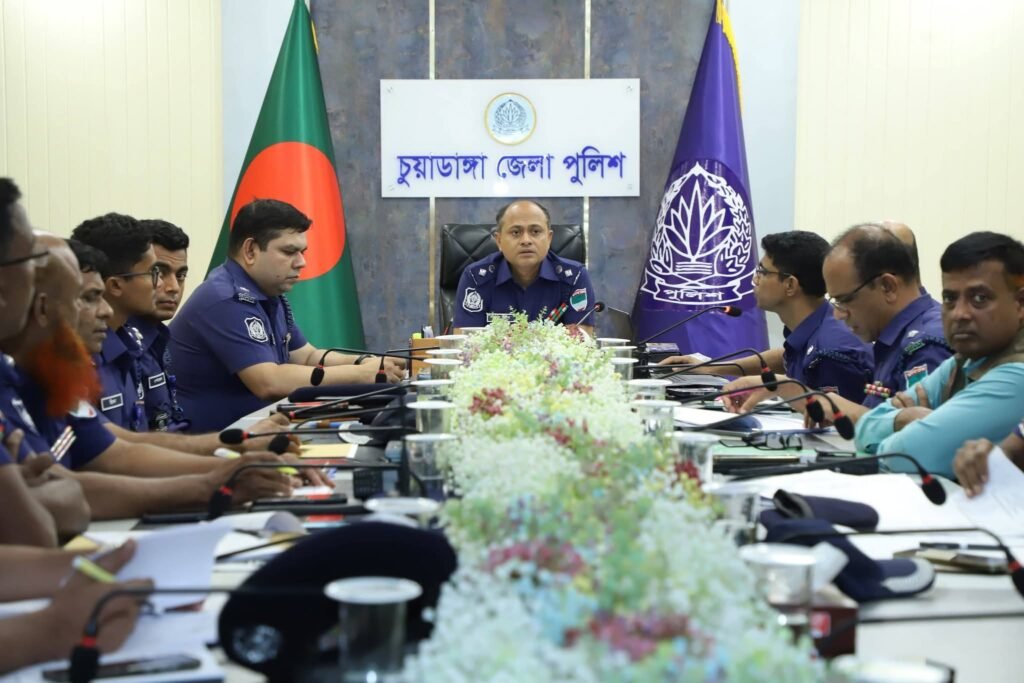 মাদক ও অপরাধ দমনে এসপি’র কড়া নির্দেশ