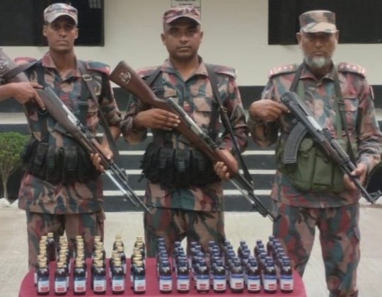 মাদক ও চোরাচালান পণ্য আটক