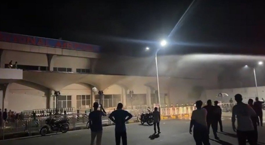 সিলেট বিমানবন্দরে ইমিগ্রেশন সার্ভার রুমে অগ্নিকাণ্ড