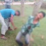কিশোরকে গাছে বেঁধে অমানবিক নির্যাতন