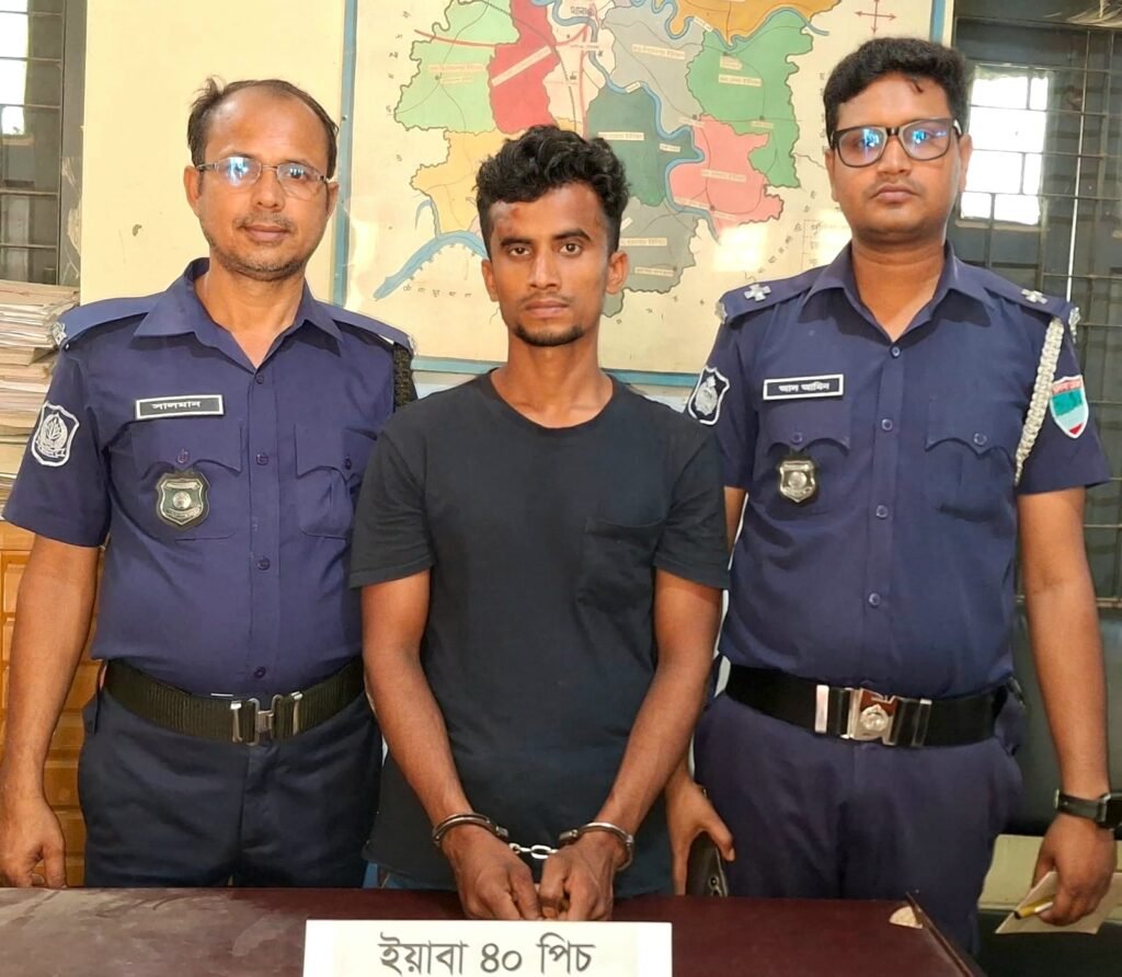 কালীগঞ্জে ৪০ পিস ইয়াবাসহ যুবক গ্রেফতার