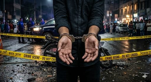 চিহ্নিত সন্ত্রাসী ইমন আটক : চাকু উদ্ধার